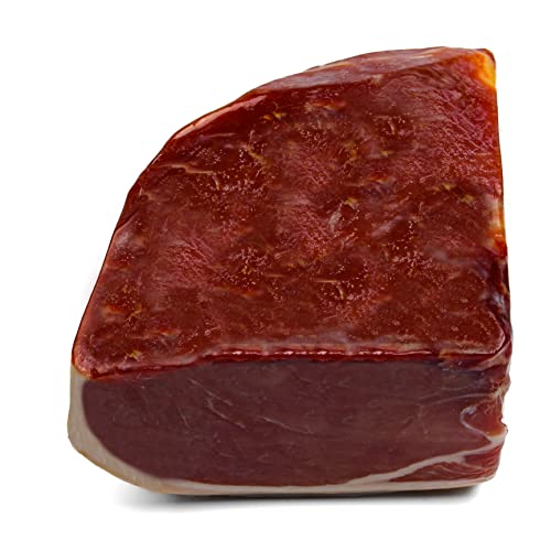 Hymor Superham Serrano-Schinken am Stück - 1x 500g - Spanischer Jamon-Serrano ohne Knochen | lange Reifung mit weniger Salz für mehr Geschmack | Schinken bewusst für Gourmets von Hymor