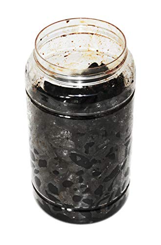 Hymor geschälter Schwarzer Knoblauch - 6x 1kg Knoblauchzehen - 90 Tage fermentiert aus violettem Knoblauch Las Pedroñeras Black Garlic schwarz Knoblauch Ajo Negro Dientes 100% natürlich vegan von Hymor