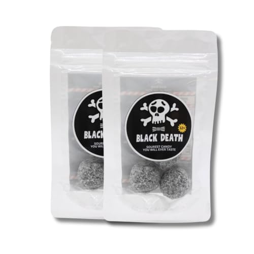 Black Death - Extreme Sour Candy Balls - 25g (2) von Hype Trade