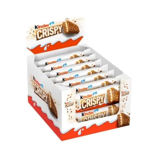 Kinder Crispy Riegel - Knuspriger Genuss mit zarter Füllung (36er Pack) von Hype Trade