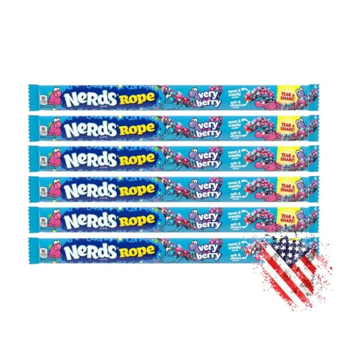 Nerds Rope very berry 6er Pack - 156g von Hype Trade