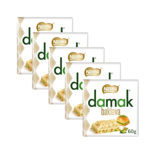 Nestle Damak Baklava - Pistazien und weißer Schokolade - 5 x 60 g von Hype Trade