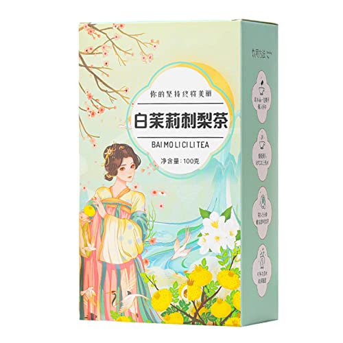 Weißer Jasmin-Feigenkaktus-Tee Angelica Poria Bag Lily Tea Vc 10 Count für Poria Cocos Tea Purse Herbal White von Hztyyier