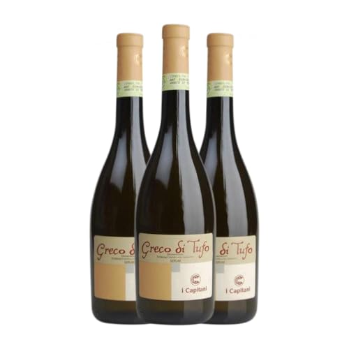 I Capitani Serum Greco di Tufo Greco di Tufo 75 cl Weißwein (Karton mit 3 Flaschen von 75 cl) von I Capitani