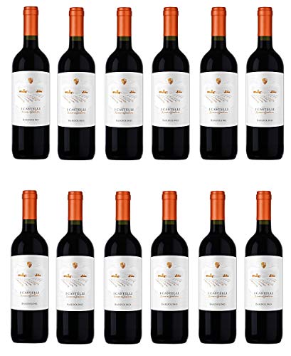 12x 0,75l - 2023er - I Castelli Romeo e Giulietta - Bardolino D.O.P. - Veneto - Italien - Rotwein trocken von I Castelli Romeo e Giulietta