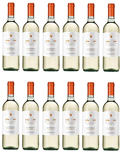 12x 0,75l - 2023er - I Castelli Romeo e Giulietta - Chardonnay - Veneto I.G.P. - Italien - Weißwein trocken von I Castelli Romeo e Giulietta