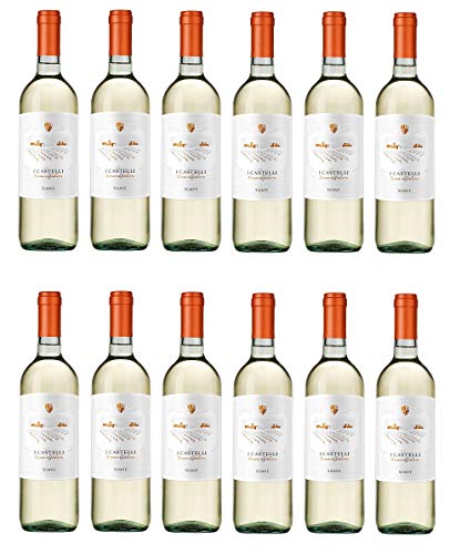 12x 0,75l - 2023er - I Castelli Romeo e Giulietta - Soave D.O.P. - Veneto - Italien - Weißwein trocken von I Castelli Romeo e Giulietta