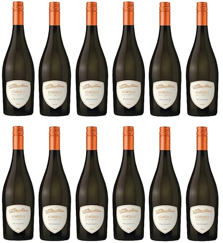 12x 0,75l - I Castelli Romeo e Giulietta - Frizzante - Veneto I.G.P. - Italien - Perlwein trocken von I Castelli Romeo e Giulietta