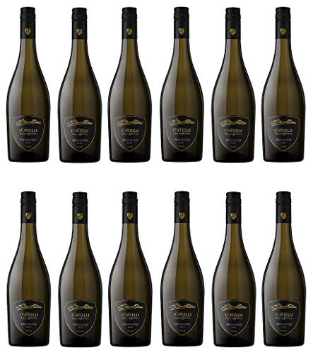 12x 0,75l - I Castelli Romeo e Giulietta - Prosecco D.O.P. - Frizzante - Italien - Perlwein trocken von I Castelli Romeo e Giulietta