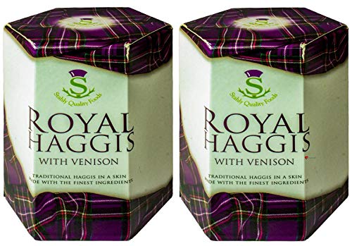 2 Pack Schottische Royal Haggis mit Wildbret Schottisches Essen Geschenke Schottlands Nationalgericht von I LUV LTD