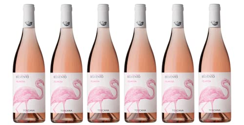 6x 0,75l - 2023er - I Vini del Mare Belvento - Velarosa - Toscana I.G.P. - Italien - Rosé-Wein trocken von I Vini del Mare Belvento