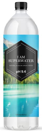 Alkaline Wasser pH 9.4 (basisch) - 500ml 12er Pack I am Superwater x 3 (insgesamt 36 Flaschen, 3 F cher) von I am Superwater