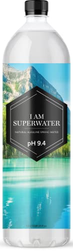 Alkaline Water pH 9.4 (basisch) - 1000ml 6er Pack I am Superwater x 3 (insgesamt 18 Flaschen / 3 Tablett) von I am Superwater