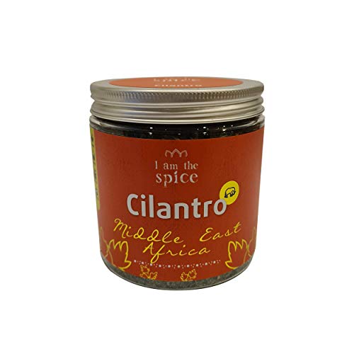 I am the spice Cilantro Crushed Koriander Gewürze Kräuter für den Nahen Osten - Afrikanische Küche, 90g von I am the spice