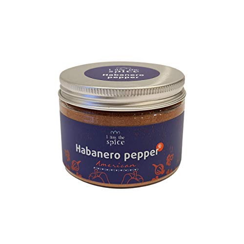 I am the spice Habanero Chili, gemahlene Gewürze Würzmischung für Amerikanische Küche, 70g von I am the spice