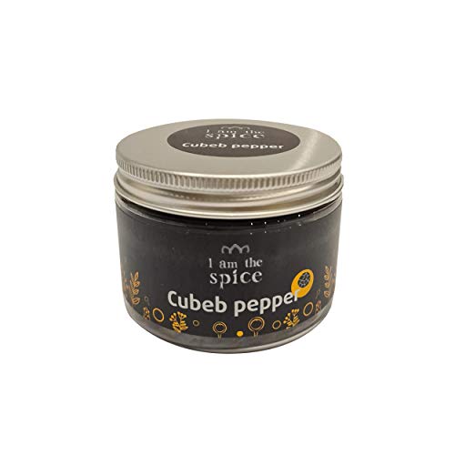 I am the spice Kubebenpfeffer, Gewürze und Würzen für Küche, 55g von I am the spice