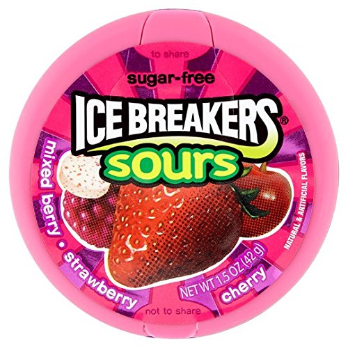 Ice Breakers Sours Mixed Berry Mints Zuckerfrei 42 g von ICE