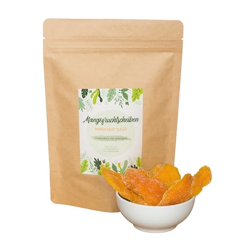 IGART FOOD & WOOD Getrocknete Mangofrüchte 10kg | Natürliche Trockenfrüchte | Süße Mango Scheiben von IGART