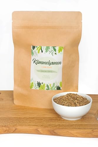 Kümmel Samen 1000 g – Ganze Kümmelsaat 1kg, 1A Qualität, getrocknet und aromatisch, ideal zum Würzen von Brot, Gebäck, Eintöpfen, Fleisch- und Gemüsegerichten von IGART