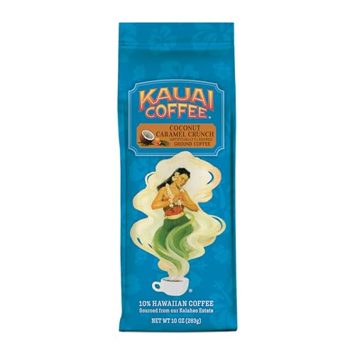 Kauai Coffee Coconut Caramel Crunch Ground, 10 Ounce by Kauai von Kauai Coffee