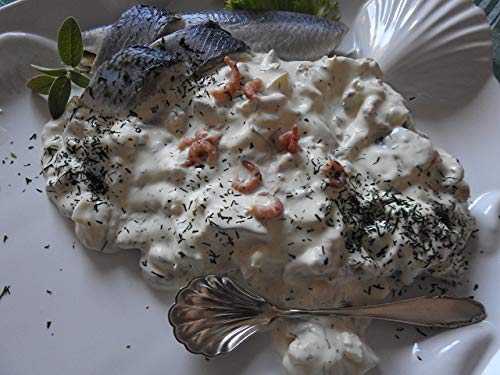 Klaassen Büsumer Frühstück, Bismarckhering, Matjes, hausgemachtes Joghurt-Majonnaise-Senf Dressing, 1000g von IHR FACHGESCHÄFT KLAASSEN