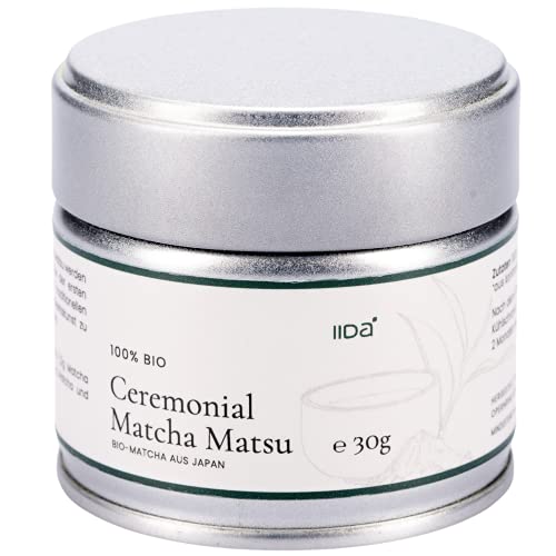 IIDA® Bio Matcha - Feinster Matcha aus kontrolliert ökologischem Anbau (Ceremonial) von IIDA