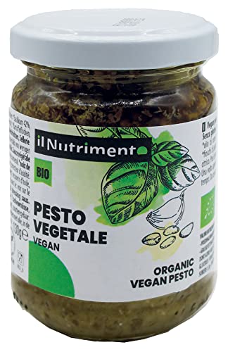 IL NUTRIMENTO Pesto Rein Pflanzlich - Ohne Käse, 2er Pack (2 x 130 g) von Probios