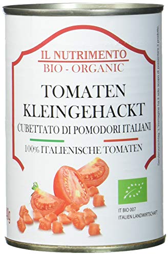 IL NUTRIMENTO Tomaten kleingehackt, 12er Pack (12 x 400 g) von IL NUTRIMENTO