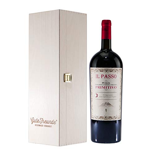 IL PASSO Primitivo Puglia IGP (1,5L) mit Geschenk-HK von IL PASSO