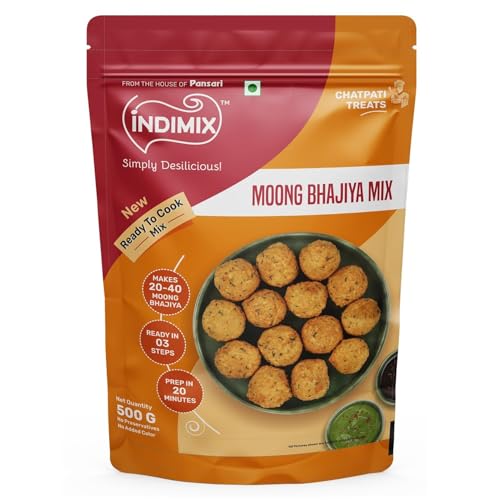 INDIMIX Moong Bhajiya Mix – küchenfertig, 500 g von INDIMIX