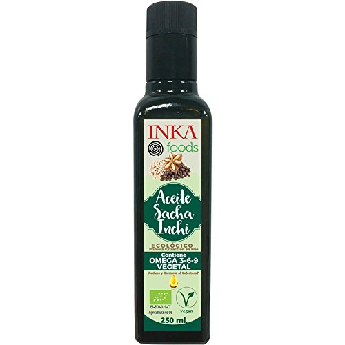 Sacha Inchi Öl, Bio 93% omega 3-6-9: 250 mL von INKAFOODS