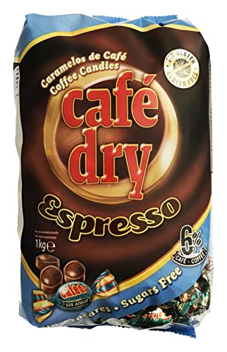 Intervan Pictolin Café Dry Sugar Free Coffee Candies, 1 kg von INTERVAN