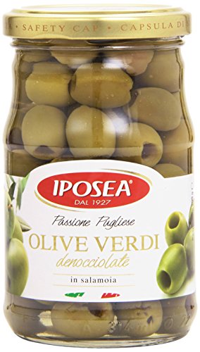 IPOSEA PITCHED GREEN OLIVES 290 GR von IPOSEA