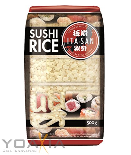 [ 4x 500g ] ITA-SAN Spitzenreis Rundkorn, Sushi Reis/PREMIUM RICE Round Grain von ITA-SAN