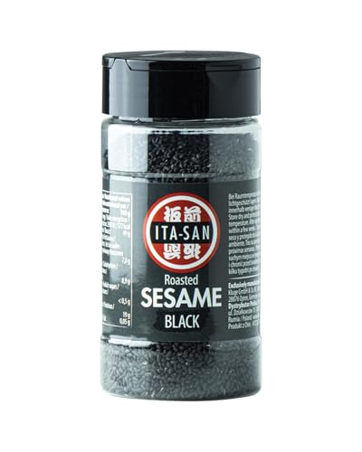 ITA-SAN Sesamsaat, schwarz, geröstet - 1 x 95 g von ITA-SAN