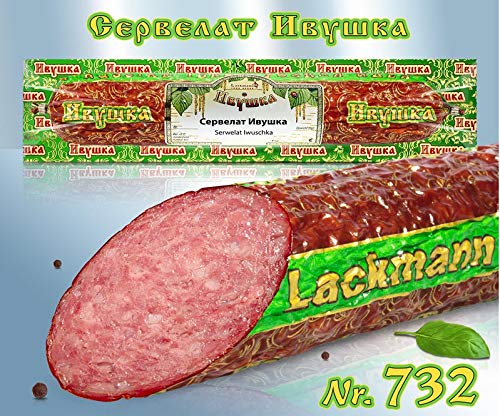 LACKMANN Serwelat IWUSCHKA Cervelatwurst heißgegart 400g von IWUSCHKA