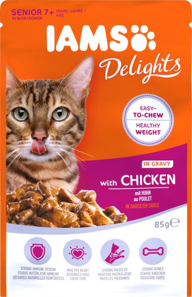 Iams Cat Senior mit Huhn in Sauce von Iams