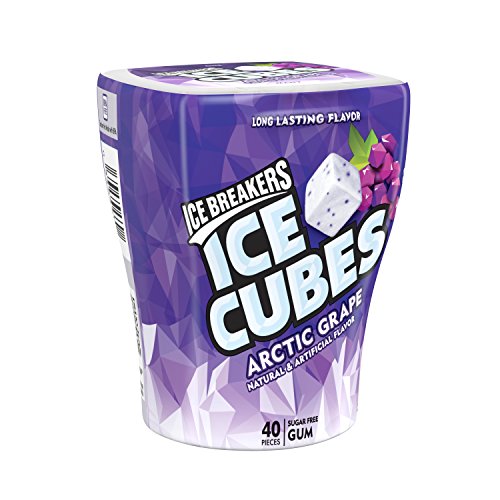 Ice Breakers Ice Cubes Sugar Free Gum, Arctic Grape, 40 count by Ice Breakers von Ice Breakers