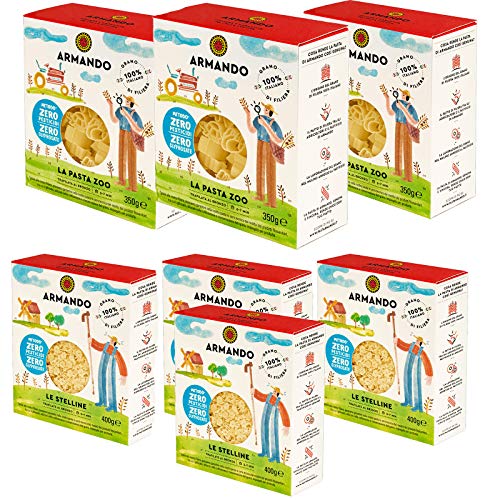 Mixpaste Armando Pastine 4 Sterne 3 Zoo Pasta, Pasta, kurz, für Kinder von Idea Shopping Center