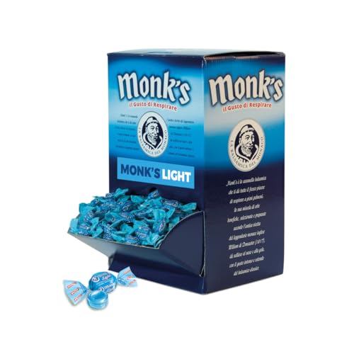 Balsam-Bonbons Monk's Light Mentho Eucalyptus Expo 450 Stück von Idea