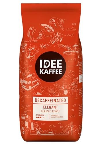 Kaffee ELEGANT ENTKOFFEINIERT von Idee Kaffee, 1000g Bohnen von Idee Kaffee