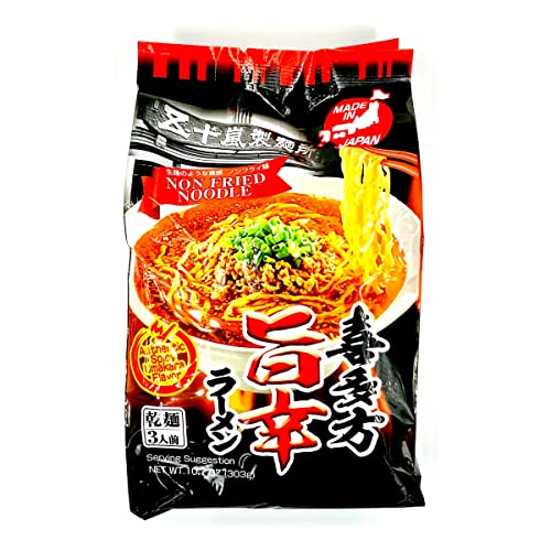 IGARASHI SEIMEN Nudeln, Instant Ramen mit scharfer Sauce - 1 x 303 g von IGARASHI SEIMEN