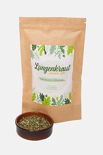 IGART Lungenkraut 1000g 1kg, Lungwort Herb, Pulmonaria officinalis, Zartes Aroma und süßer Geschmack von Igart