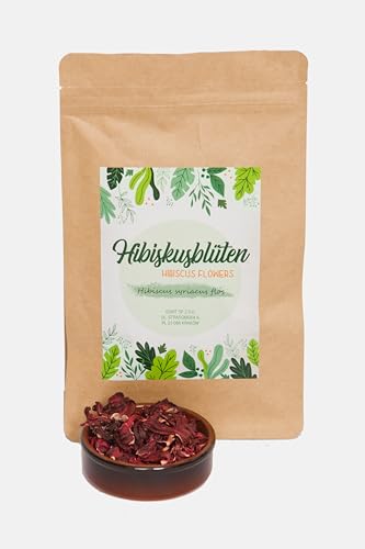 Igart Hibiskus ganze Blüte 1000g | Kräutertee, Gewürz | Zusatz zu Desserts, Konfitüren von IGART