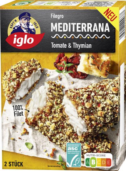 Iglo Filegro Mediterrana Tomate & Thymian von Iglo