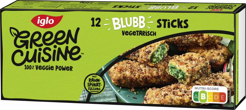 Iglo Green Cuisine Blubb Sticks vegetarisch von Iglo