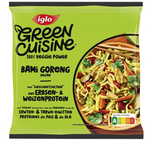 Iglo Green Cuisine veganes Bami Goreng von Iglo