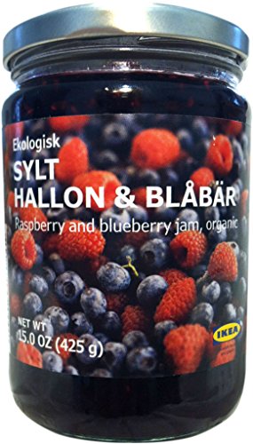 Ikea Food Himbeere und Blaubeermarmelade - Sylt Hallon & Blabar Eogisk von dakomyo