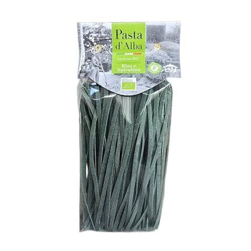 Tagliatelle-Nudeln Reis und Spirulina Glutenfrei von Il Tomolo