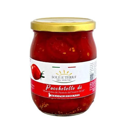 Tomaten-Pacchettelle der "Tomate Piennolo del Vesuvio DOP" von Il Tomolo